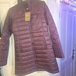 Patagonia Women's Puffer Coat - Deep Purple